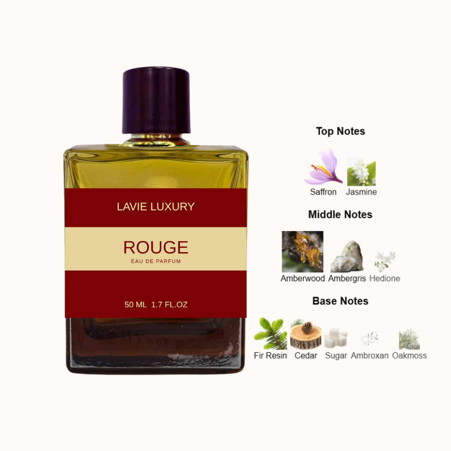 Lavie Rouge – Sweet Amber Woody Eau de Parfum (Unisex)