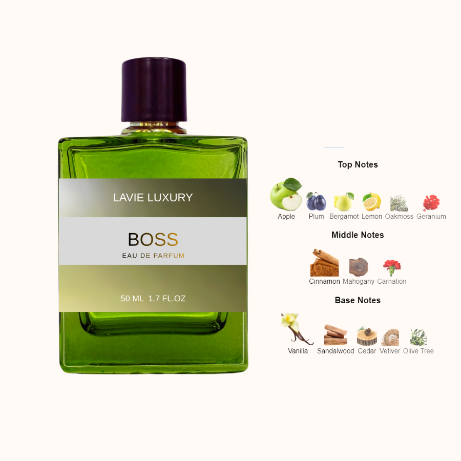 Lavie Boss – Fresh Fruity Aromatic Eau de Parfum for Men