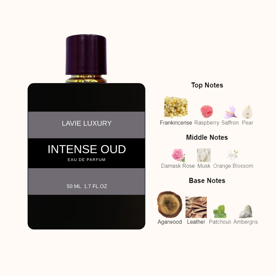 Lavie Intense Oud – Deep Smoky Oud Eau de Parfum (Unisex)