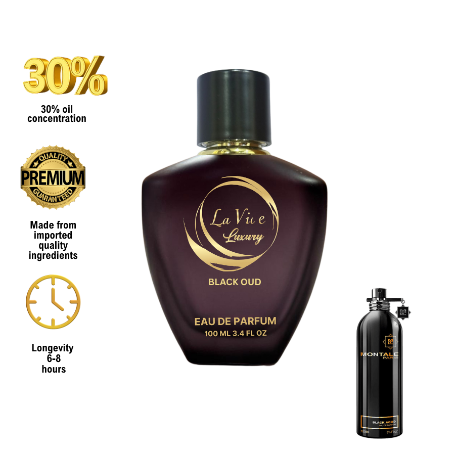 LV Black Oud Oud- Inspired by Montale Black Aoud