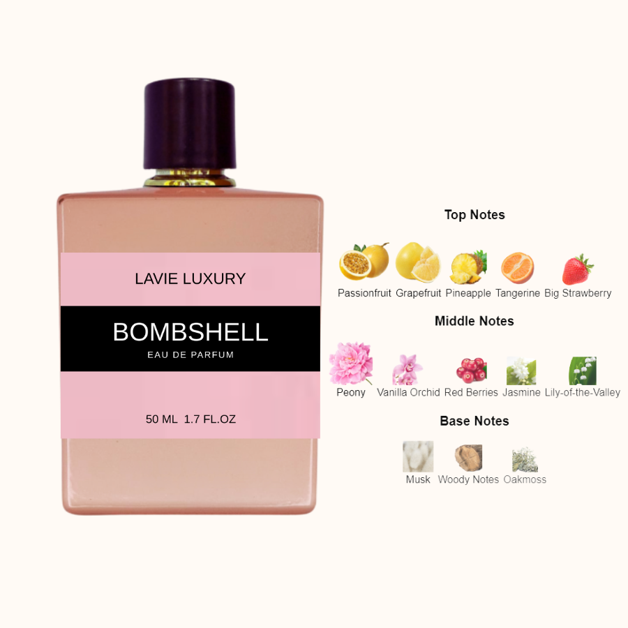 Lavie Bombshell – Fruity Floral Fresh Eau de Parfum for Women