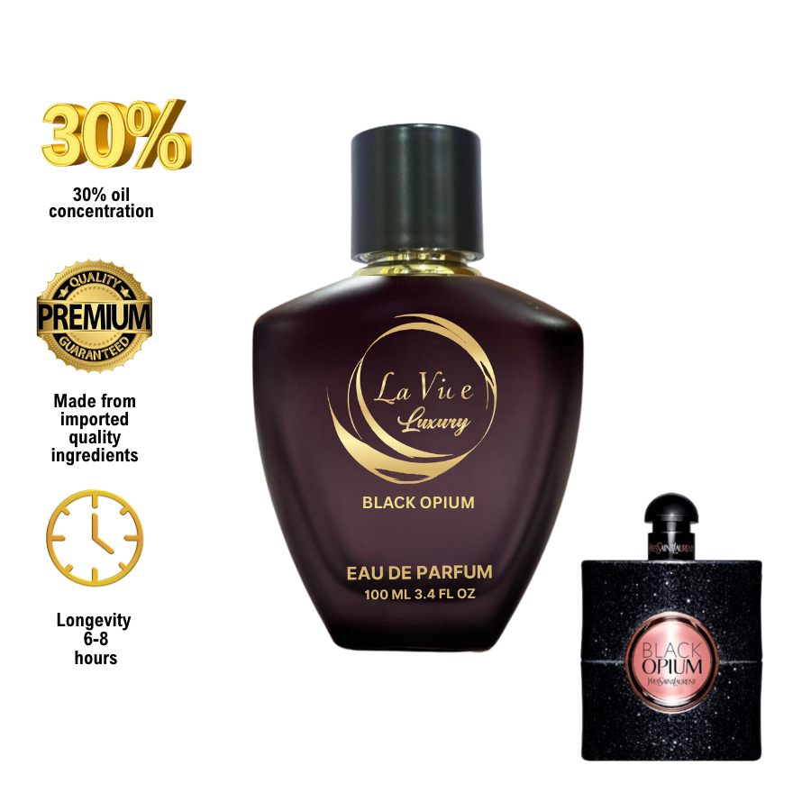 La Vie Black Opium- Inspired By Black Opium By YSL