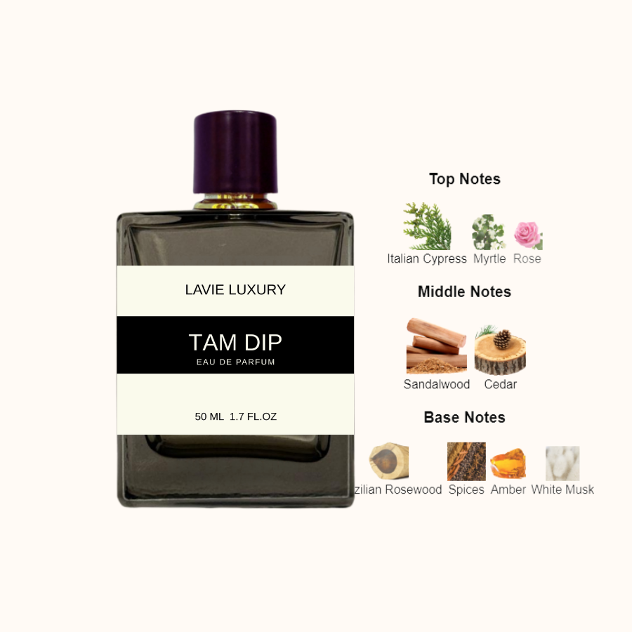 Lavie Tam Dip – Creamy Woody Sandalwood Eau de Parfum (Unisex)