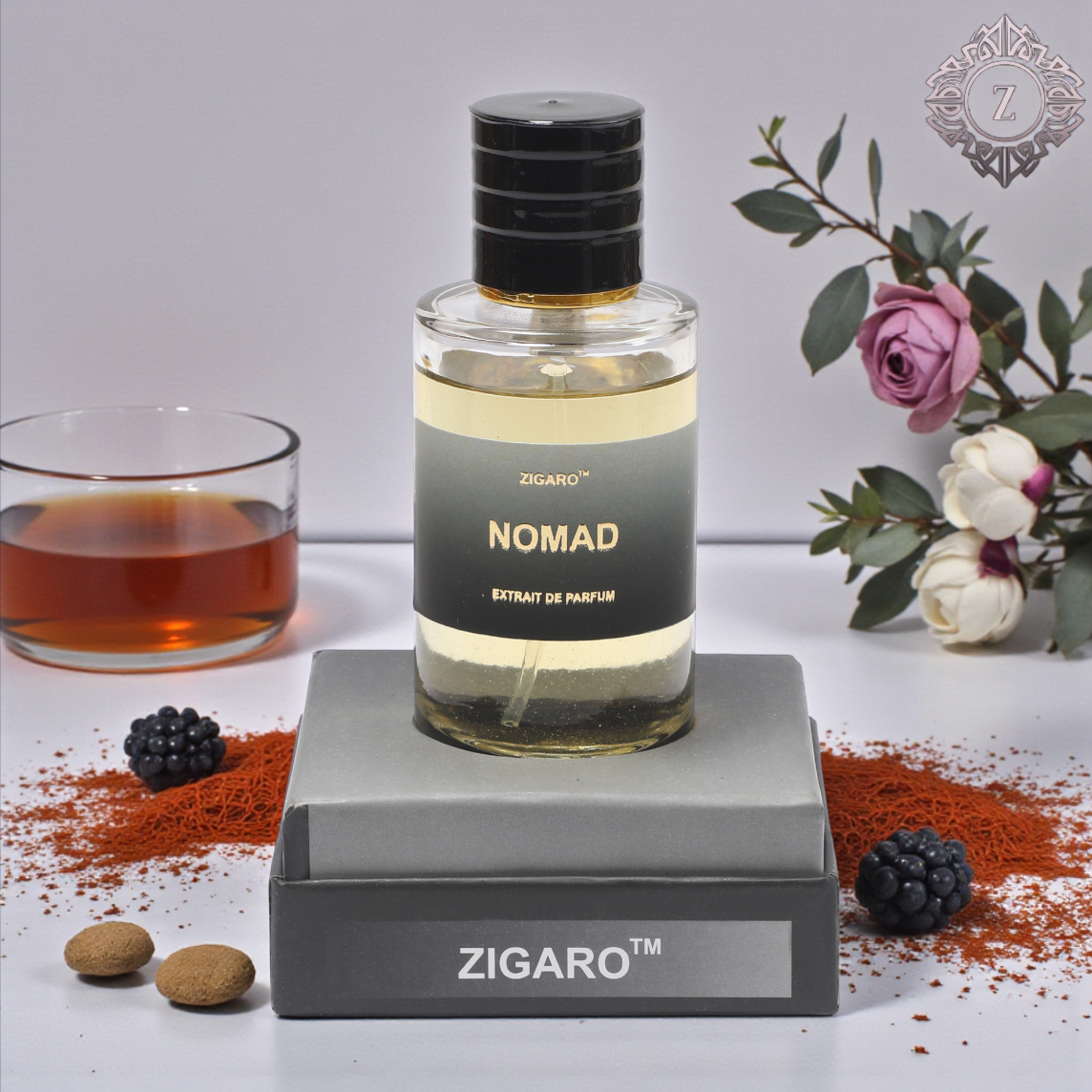 Zigaro™ Nomad – Intense Rose Oud Extrait de Parfum (Unisex)
