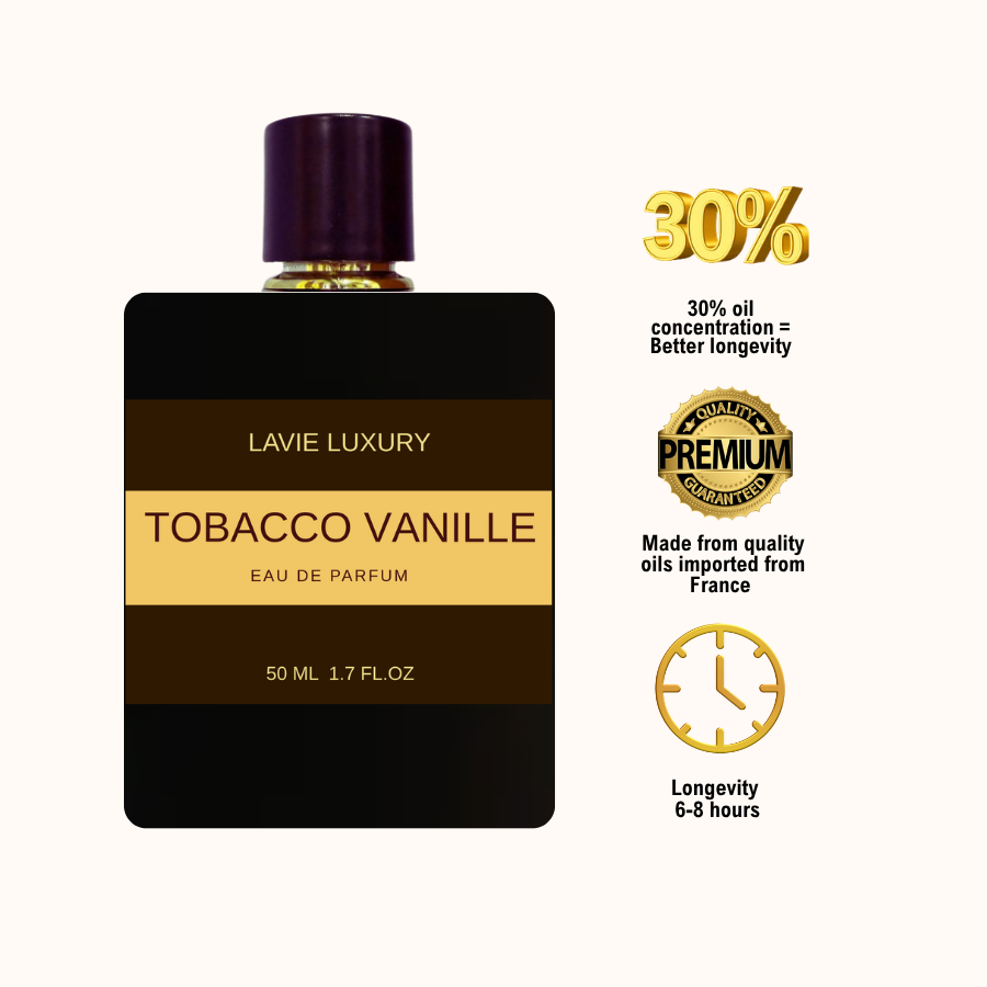 parfum tobacco vanilla Lavie Tobacco Vanilla – Warm Spicy Tobacco Gourmand Eau de Parfum (Uni – La  Vie Luxury