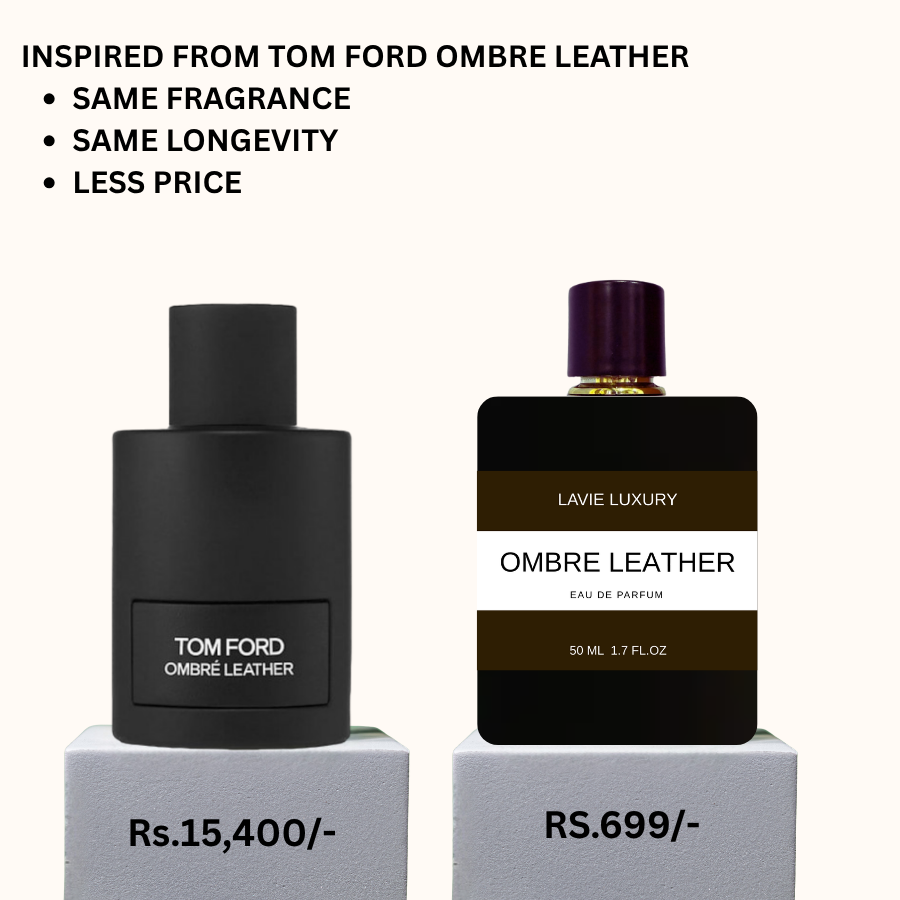 Lavie Ombre Leather – Rich Leather Amber Eau de Parfum (Unisex)