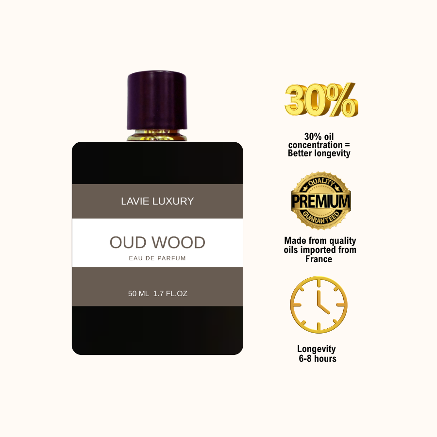 Lavie Oud Wood – Smooth Woody Oud Eau de Parfum (Unisex)