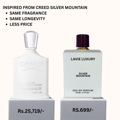 La Vie Silver Mountain- Inspired by Silver Mountain by CREED