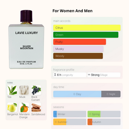 La Vie Silver Mountain- Inspired by Silver Mountain by CREED