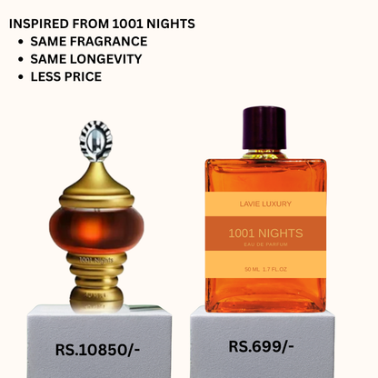 Lavie 1001 Nights – Rich Oriental Oud Eau de Parfum (Unisex)