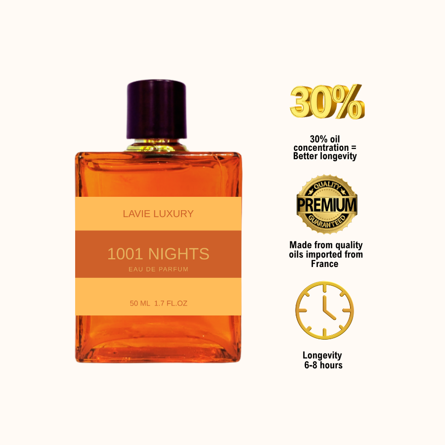 Lavie 1001 Nights – Rich Oriental Oud Eau de Parfum (Unisex)