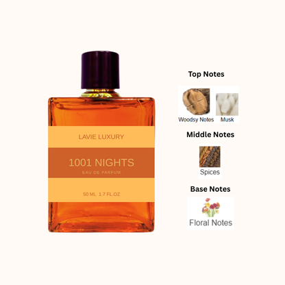 Lavie 1001 Nights – Rich Oriental Oud Eau de Parfum (Unisex)