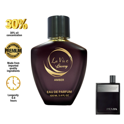 La Vie Amber-Inspired from Prada Amber Pour Homme Intense