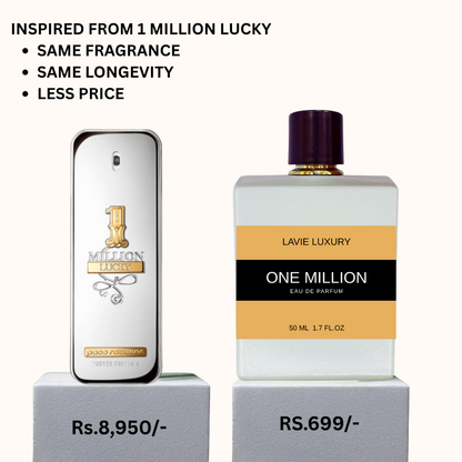 Lavie One Million – Sweet Spicy Leather Eau de Parfum for Men