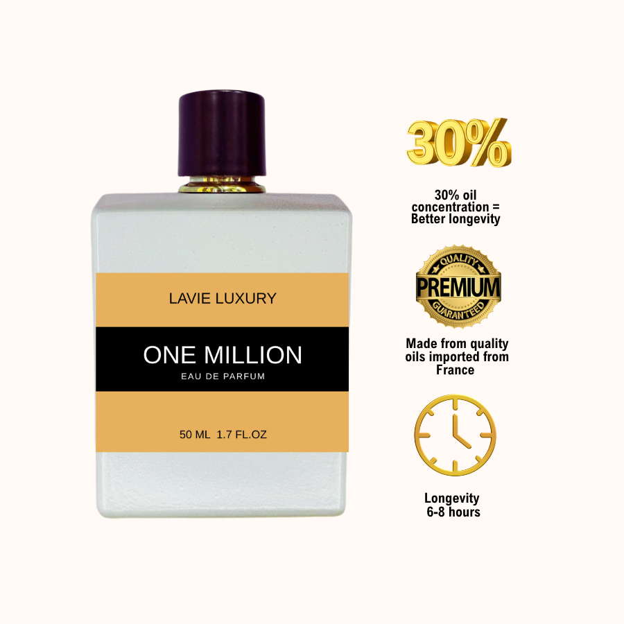 Lavie One Million – Sweet Spicy Leather Eau de Parfum for Men