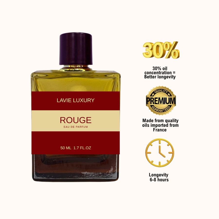 Lavie Rouge – Sweet Amber Woody Eau de Parfum (Unisex)