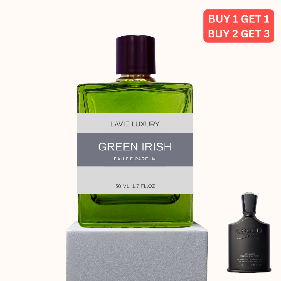 Lavie Green Irish – Fresh Green Woody Eau de Parfum for Men
