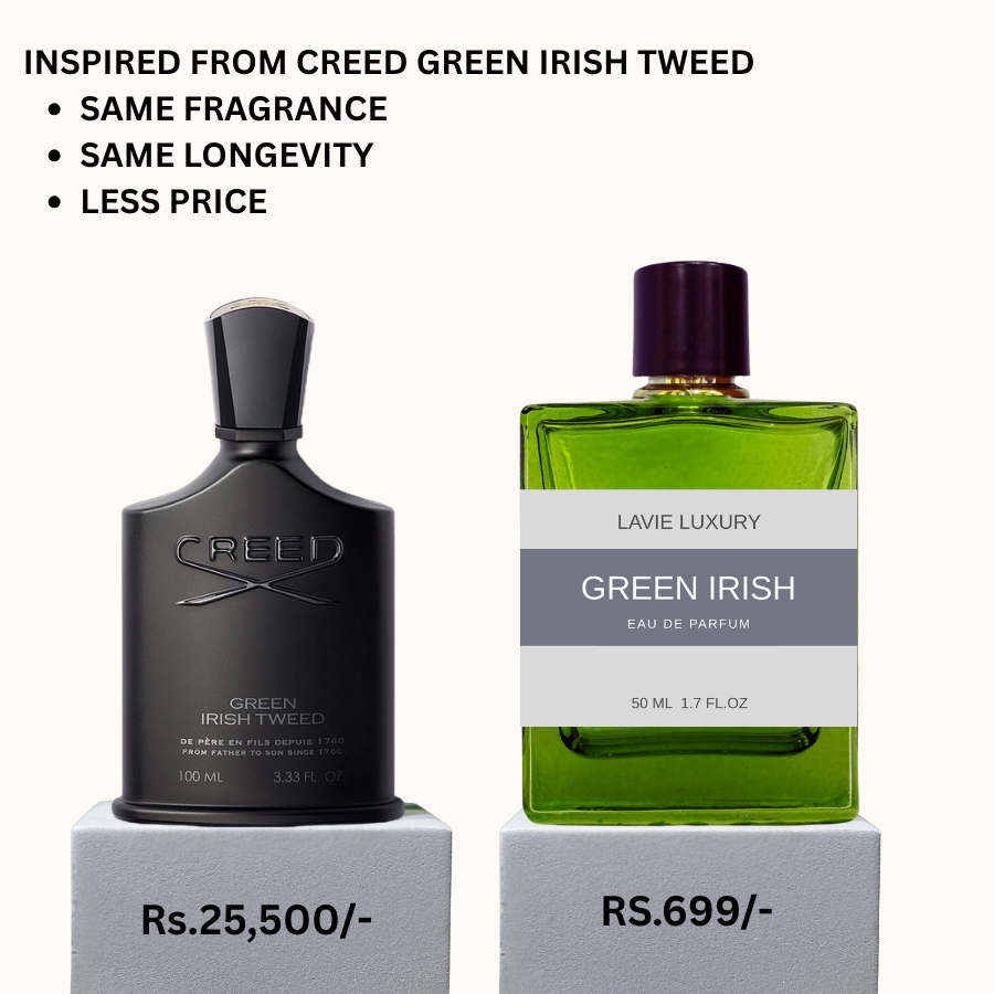 Lavie Green Irish – Fresh Green Woody Eau de Parfum for Men