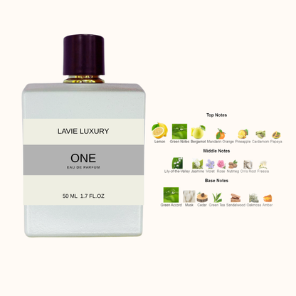 Lavie One – Fresh Citrus Green Eau de Parfum (Unisex)