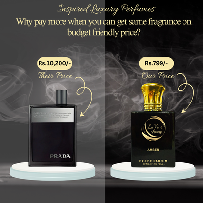 La Vie Amber-Inspired from Prada Amber Pour Homme Intense