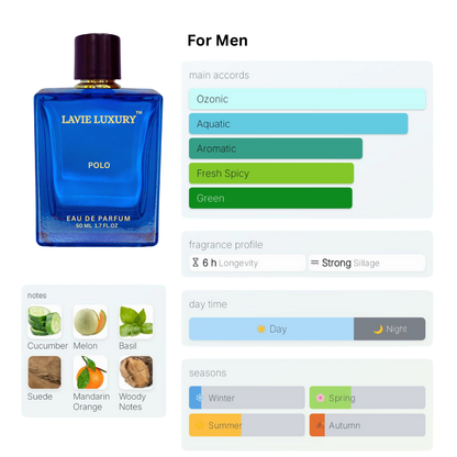 La Vie Polo- Inspired From Polo Blue By Ralph Lauren