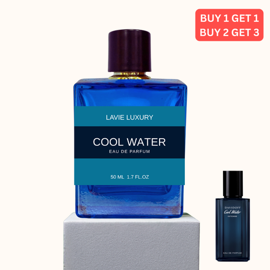 Lavie Cool Water Intense – Fresh Sweet Aquatic Eau de Parfum for Men