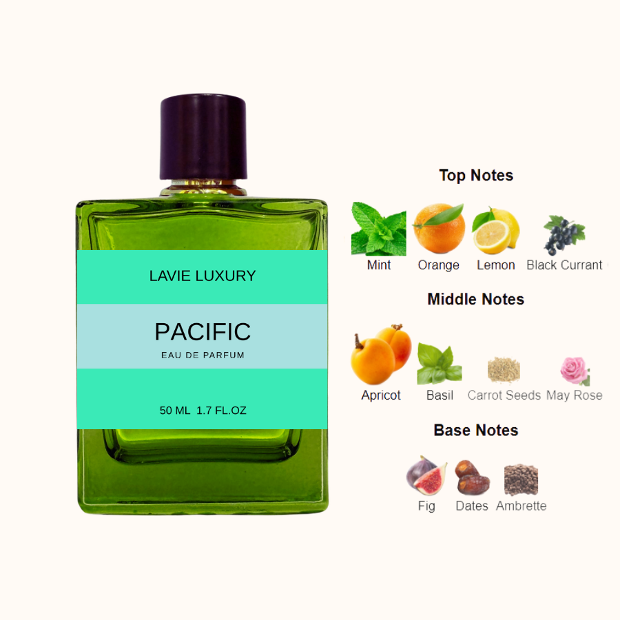 Lavie Pacific – Fresh Citrus Aromatic Eau de Parfum (Unisex)