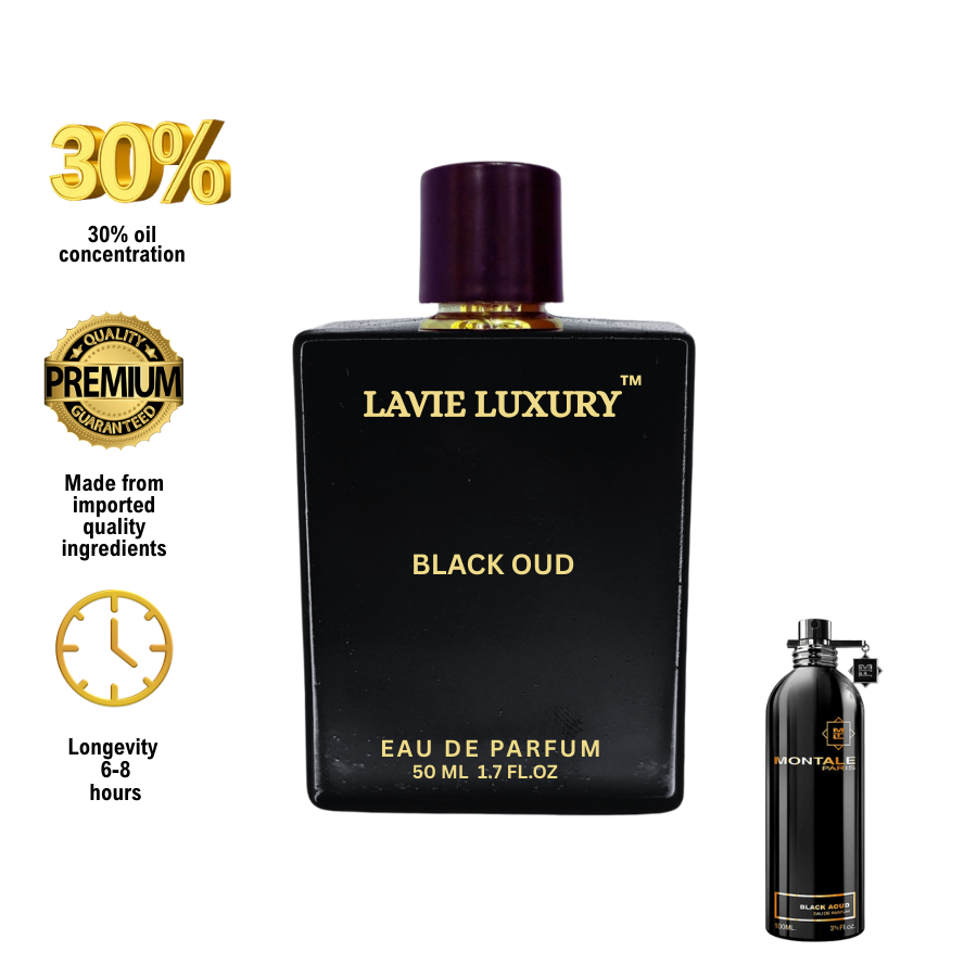 LV Black Oud Oud- Inspired by Montale Black Aoud