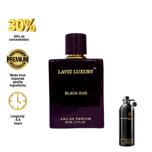 LV Black Oud Oud- Inspired by Montale Black Aoud