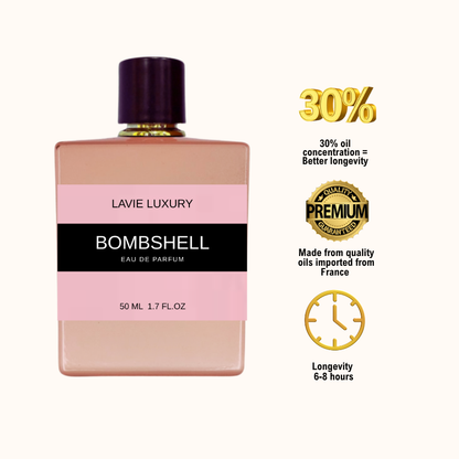 Lavie Bombshell – Fruity Floral Fresh Eau de Parfum for Women