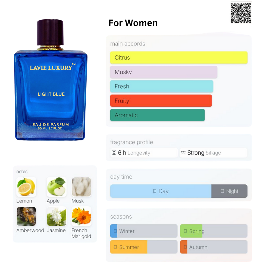 La Vie Light Blue - Inspired From D&G LIGHT BLUE