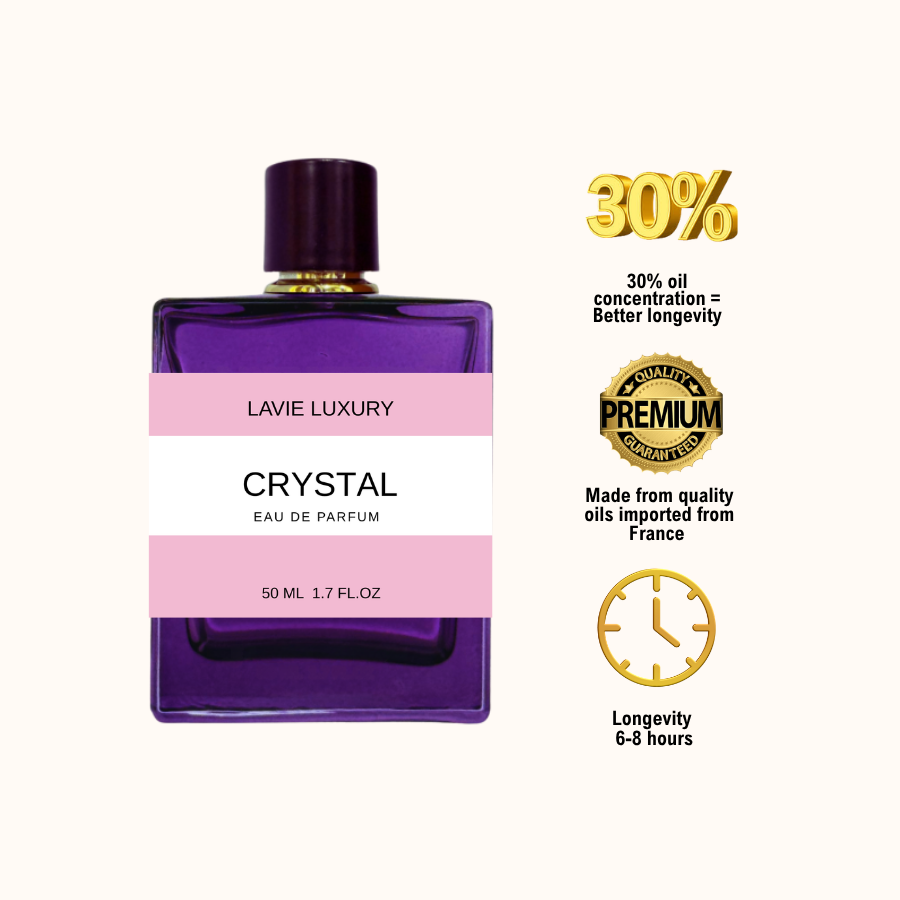 Lavie Crystal – Fresh Floral Fruity Eau de Parfum for Women