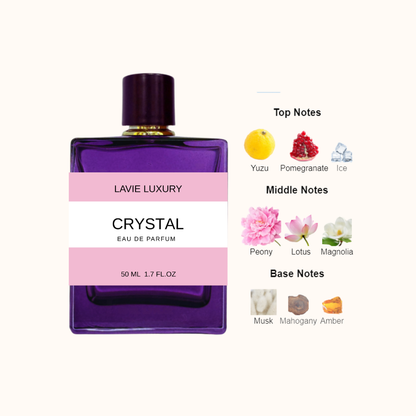 Lavie Crystal – Fresh Floral Fruity Eau de Parfum for Women