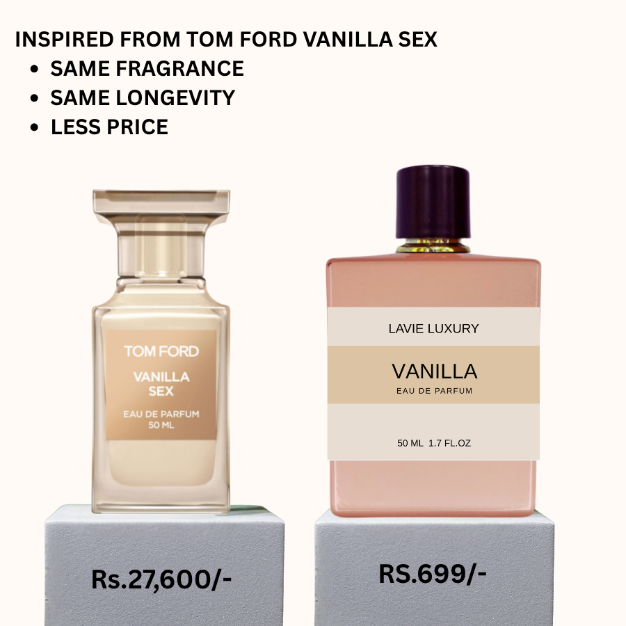 Lavie Vanilla – Intense Creamy Vanilla Eau de Parfum (Unisex)