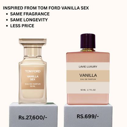 Lavie Vanilla – Intense Creamy Vanilla Eau de Parfum (Unisex)