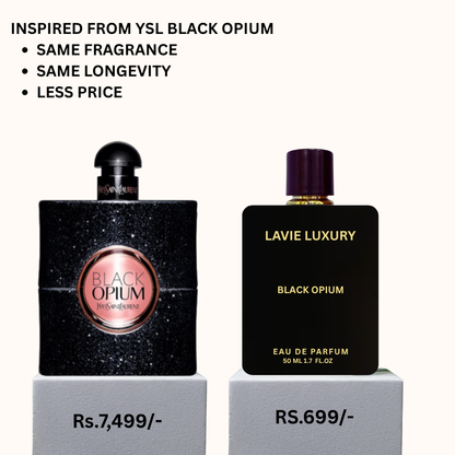 La Vie Black Opium- Inspired By Black Opium By YSL