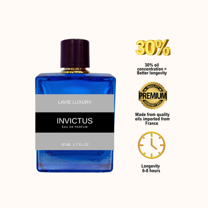 Lavie Invictus – Fresh Aquatic Sweet Eau de Parfum for Men