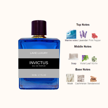 Lavie Invictus – Fresh Aquatic Sweet Eau de Parfum for Men