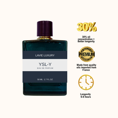 Lavie YSL Y – Fresh Woody Aromatic Eau de Parfum for Men