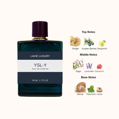Lavie YSL Y – Fresh Woody Aromatic Eau de Parfum for Men