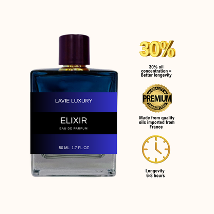 Lavie Elixir – Intense Spicy Aromatic Eau de Parfum for Men