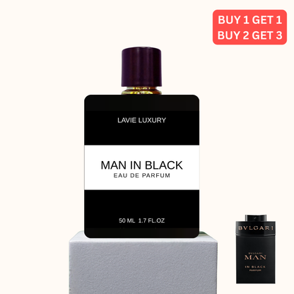 Lavie Man in Black – Intense Spicy Amber Eau de Parfum for Men