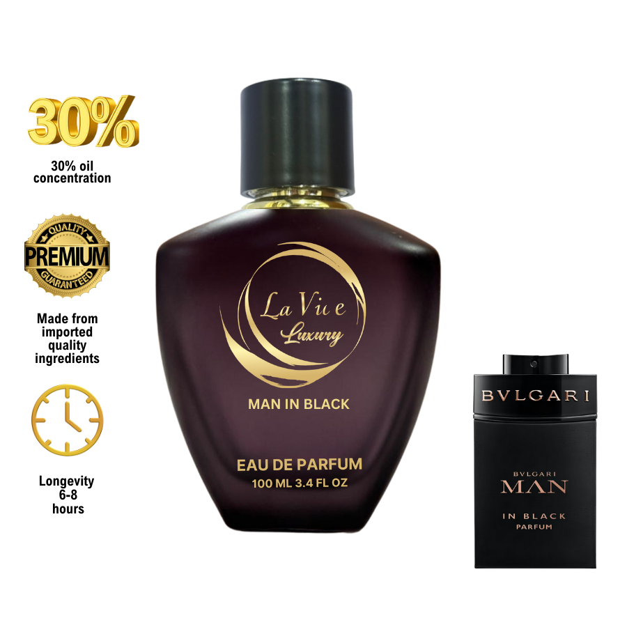 La Vie Man In Black- Inspired from Man In Black by Bvlgari