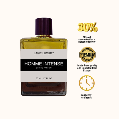 Lavie Homme Intense – Powdery Iris Woody Eau de Parfum for Men
