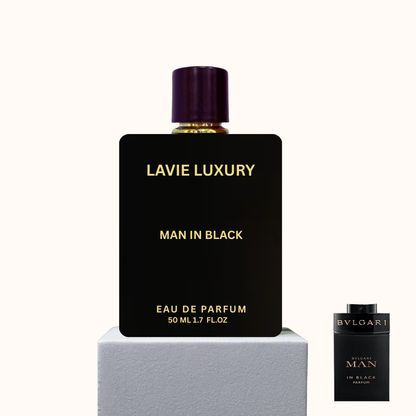 Lavie Man in Black – Intense Spicy Amber Eau de Parfum for Men