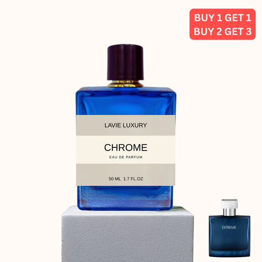 Lavie Chrome – Fresh Citrus Aquatic Eau de Parfum for Men