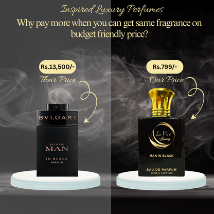 La Vie Man In Black- Inspired from Man In Black by Bvlgari
