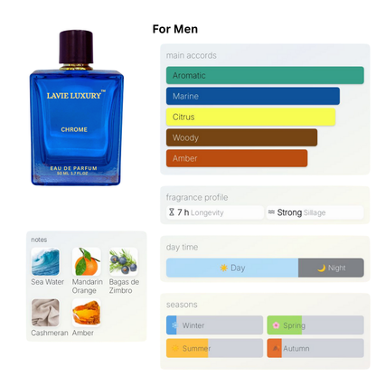 La Vie Chrome- Inspired By Azzaro Chrome