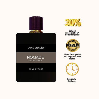 Lavie Nomade – Intense Rose Oud Eau de Parfum (Unisex)