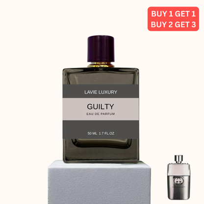 Lavie Guilty Pour Homme – Fresh Woody Aromatic Eau de Parfum for Men
